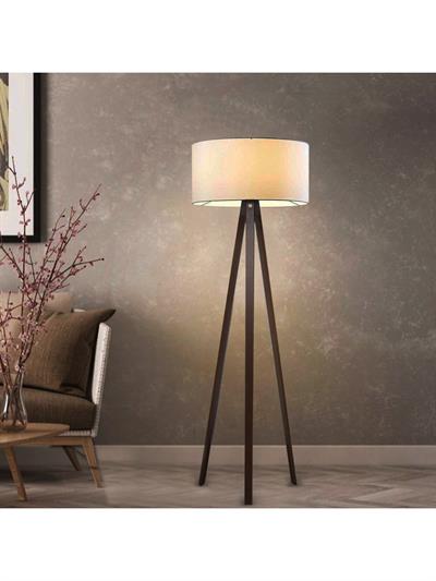 Ahşap Gövdeli Lambader