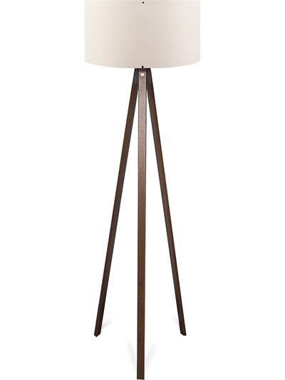 Ahşap Gövdeli Lambader