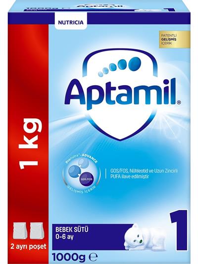 Aptamil 1 Bebek Sütü 1000 gr 0-6 Ay