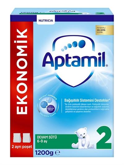 Aptamil 2 Devam Sütü 1200 Gr
