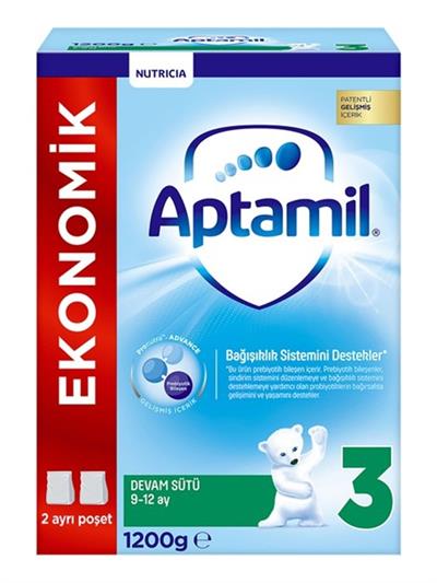 Aptamil 3 Devam Sütü 1200 Gr