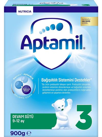 Aptamil 3 Devam Sütü 900 Gr