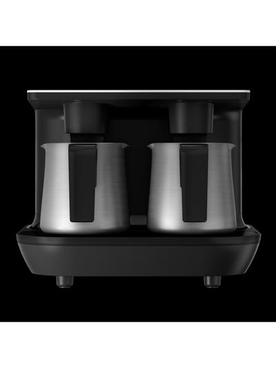 Arçelik TKM 9961 S Siyah Çelik İkili Türk Kahve Makinesi