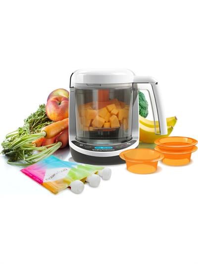 Baby Brezza Food Maker Deluxe Bebek Maması Hazırlama ve Buharlı Pişirme & Blent Akıllı Cihaz