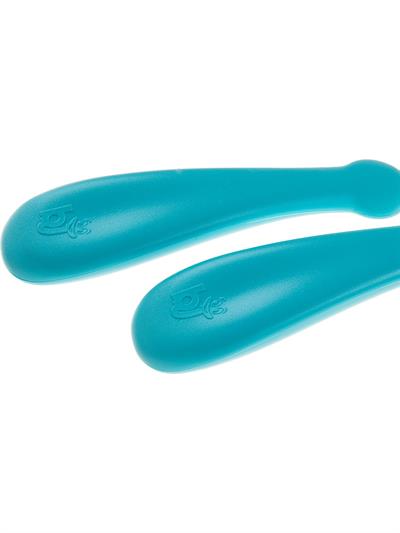 Baby Jem Paslanmaz Çelik Çatal Kaşık Seti Turkuaz