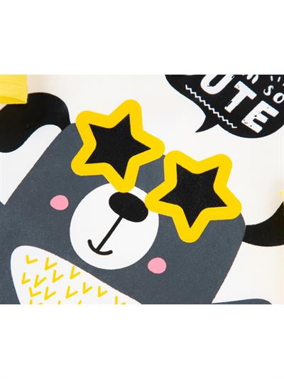 Baby Jem Poli Muşamba Kollu Önlük Sarı