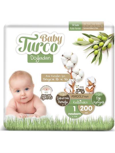 Baby Turco Doğadan 1 Numara Newborn 200 lü