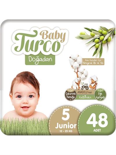 Baby Turco Doğadan 5 Numara Junıor 48 Adet