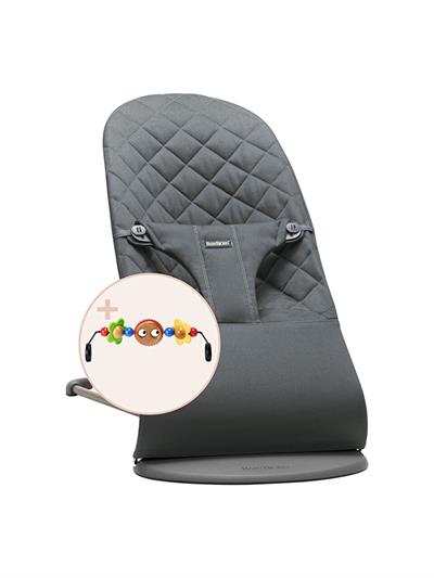 BabyBjörn Balance Bliss Ana Kucağı Cotton Oyuncaklı /Sand Grey