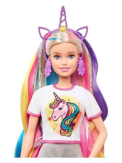 Barbie Rengarenk Saçlar Bebeği, Aksesuarlar, Saç Şekillendirme Parçaları