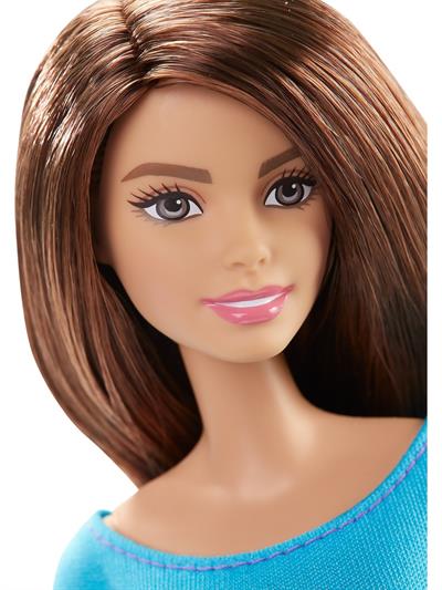 Barbie Sonsuz Hareket Bebeği, Kumral - Siyah Taytlı