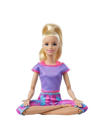 Barbie Sonsuz Hareket Bebeği Sarışın