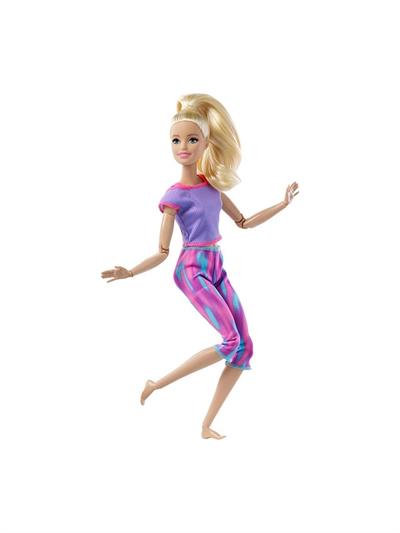 Barbie Sonsuz Hareket Bebeği Sarışın