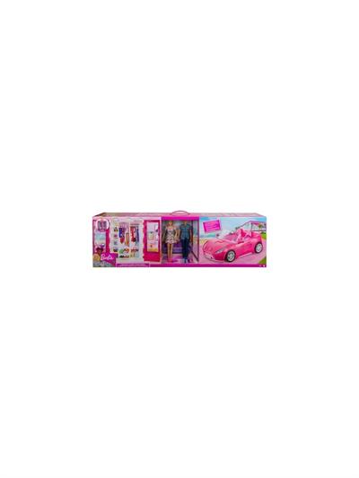 Barbie ve Ken Bebekler, Araç ve Barbie Kıyafet Dolabı Oyun Seti
