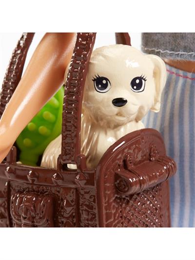 Barbie ve Sevimli Hayvan Arkadaşları, Yavru Köpek, Tavşan ve Temaya Uygun 7 Parçayla