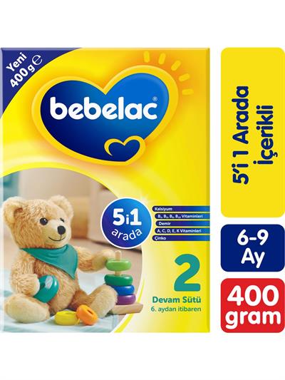 Bebelac 2 Devam Sütü 400 gr 6-9 Ay