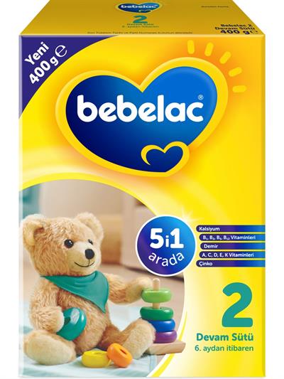 Bebelac 2 Devam Sütü 400 gr 6-9 Ay