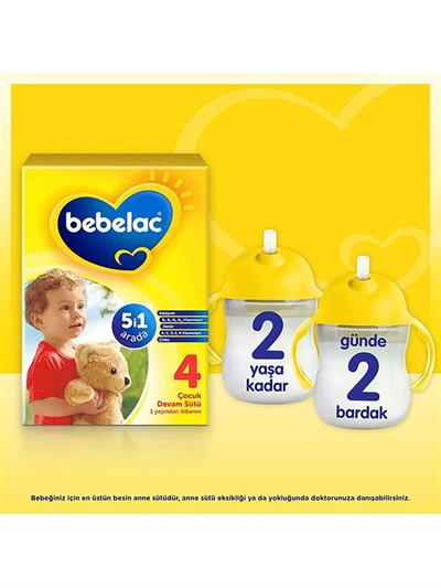 Bebelac 4 Bebek Devam Sütü 800 gr 6 Kutu