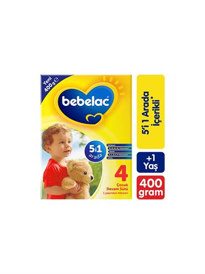 Bebelac 4 Devam Sütü 400 gr 1 Yaşından Itibaren
