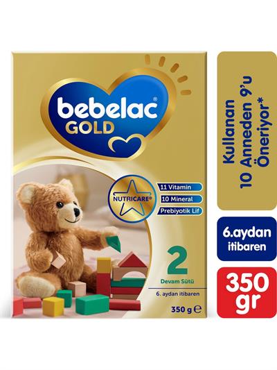 Bebelac Gold 2 Devam Sütü 350 gr 6-12 Ay