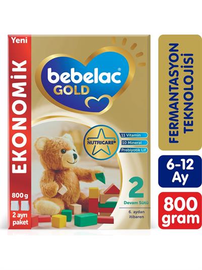 Bebelac Gold 2 Devam Sütü 800 gr 6-12 Ay
