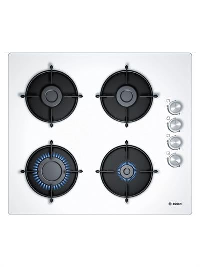 Bosch Beyaz Ankastre Set HBF514BW0T Fırın - POP6C2O10O Ocak - DWK65AD20R Davlumbaz