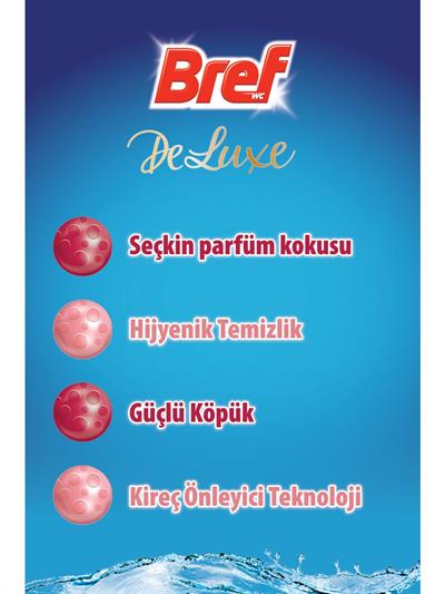 Bref WC Deluxe Duopack Katı Tuvalet Bloğu Manolya
