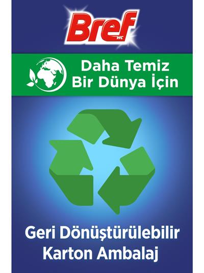 Bref WC Deluxe Duopack Katı Tuvalet Bloğu Manolya