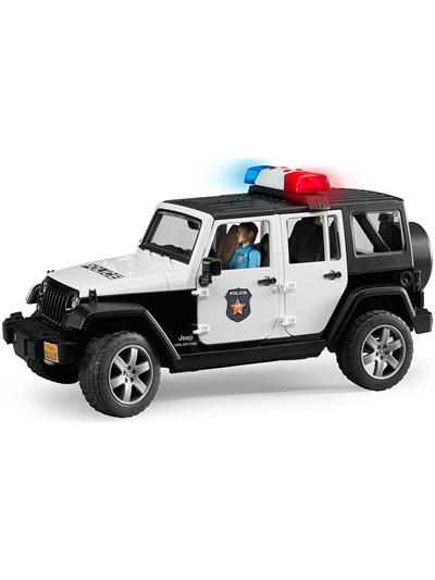 Bruder Jeep Wrangler U.R Polis Aracı Ve Memur