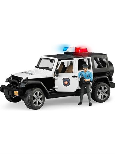 Bruder Jeep Wrangler U.R Polis Aracı Ve Memur