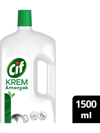 Cif Krem Yüzey Temizleyici Amonyaklı Yağ ve Kireç Sökücü