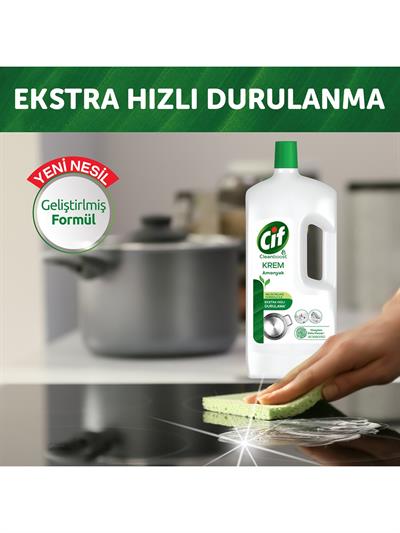 Cif Krem Yüzey Temizleyici Amonyaklı Yağ ve Kireç Sökücü