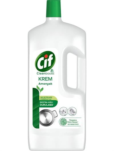 Cif Krem Yüzey Temizleyici Amonyaklı Yağ ve Kireç Sökücü