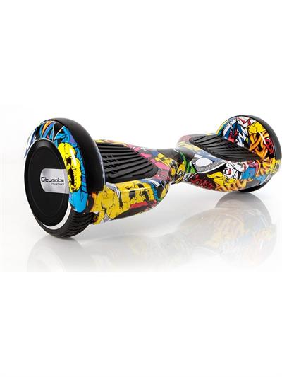Citymate Elektrikli Kaykay Hoverboard Bluetooth Hoparlörlü 6.5 Inch Sarı