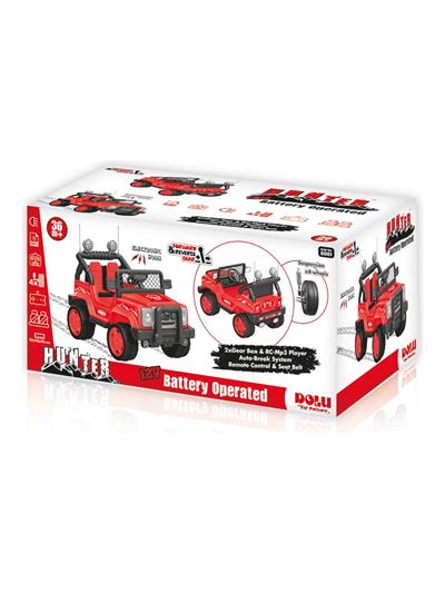 Dolu 8081 Hunter 12V Mp3 Player Kumandalı Jeep