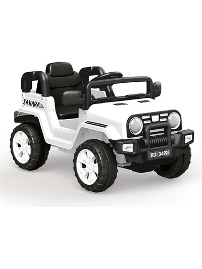 Dolu 8086 Sahara Uzaktan Kumanlı Akülü Araba 12 V - Beyaz
