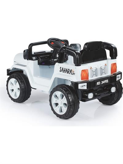 Dolu 8086 Sahara Uzaktan Kumanlı Akülü Araba 12 V - Beyaz