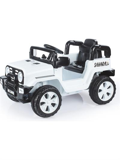 Dolu 8086 Sahara Uzaktan Kumanlı Akülü Araba 12 V - Beyaz