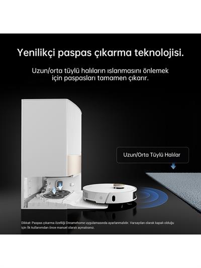 Dreame L20 Ultra Robot Süpürge Beyaz