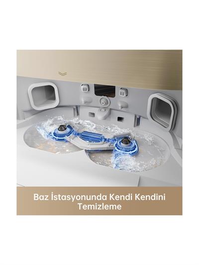 Dreame X40 Ultra Robot Süpürge Beyaz