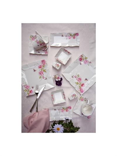 Emsan Marbella 32 Parça 6 Kişilik Porselen Kahvaltı/Servis Takımı