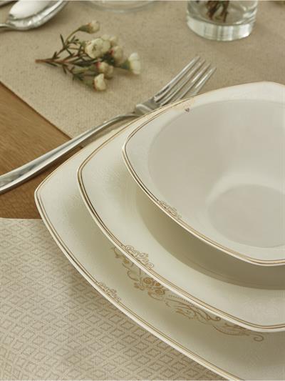 Emsan Mimoza 60 Parça 12 Kişilik Yemek Takımı