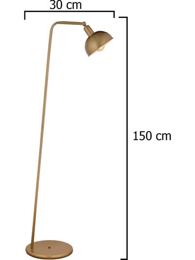 Eskitme Modern Tasarım Retro Metal Lambader