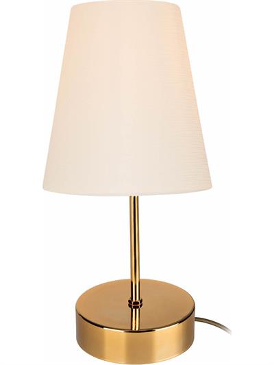Estelya Abajur Gold - Krem Finlin