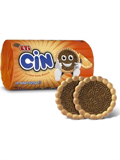 Eti Cin Portakallı Bisküvi 325 g