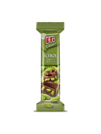 Eti İçibol %27 Antep Fıstıklı Çikolata 30 g x 12 Adet