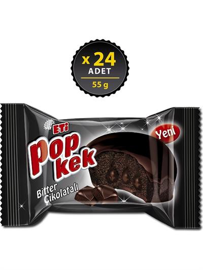 Eti Popkek Bitter Çikolatalı Kek 55 gr x 24 Adet