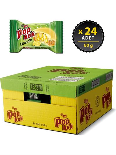 Eti Popkek Limonlu 60 gr x 24 Adet