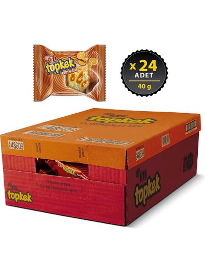 Eti Topkek Portakallı Kek 40 gr x 24 Adet