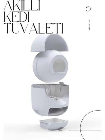 Eva Smart EVA-s2 Pro Akıllı Kedi Tuvaleti